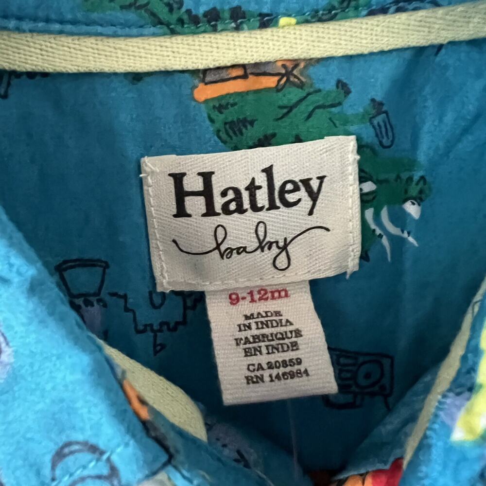 NEW Hatley Water Gun Dino Shirt (9-12m) - Picture 6 of 8
